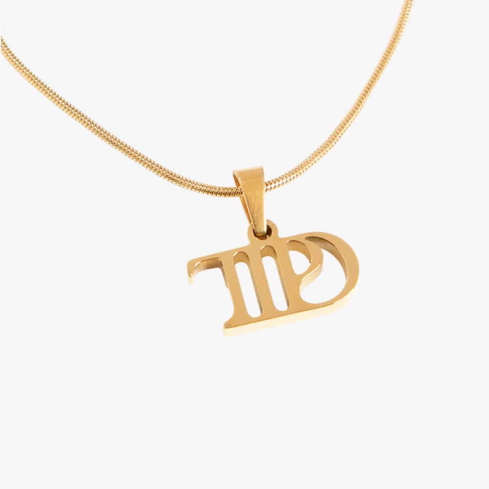 Taylor Swift TTPD necklace